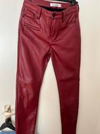 FLOREZ PU-leren briek maat 27 steenrood 1x gedragen, Kleding | Dames, Ophalen of Verzenden, Zo goed als nieuw, Maat 36 (S), Lang