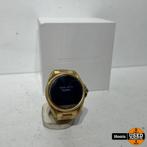 Michael Kors Access DW2C Smartwatch MKT5013 Gold in Doos, Gebruikt, Ophalen of Verzenden