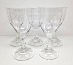 A.D. Copier Leerdam vijf heldere wijnglazen serie N.M. 1926, Ophalen of Verzenden
