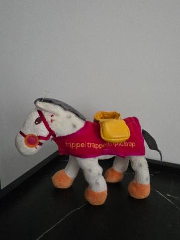 Knuffel Paard van Sinterklaas met tekst op zadel Trippel T beschikbaar voor biedingen