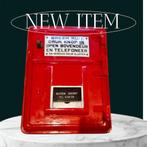 OUDE BRANDMELDER VOORZIEN VAN EMAILLE BORDJE, Antiek en Kunst, Ophalen