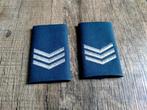 Setje rangen politie jaren 80 , hoofdagent, Verzenden, Overige soorten, Nederland, Embleem of Badge