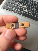 Nederlands medaille orde vrede baton 2 gespen KNIL gedragen, Verzamelen, Militaria | Tweede Wereldoorlog, Lintje, Medaille of Wings