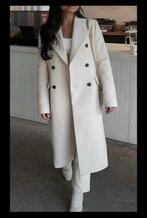 Cocoon White Melange JoshV, Josh V mantel, jas in maat M, Maat 38/40 (M), Beige, Ophalen of Verzenden, Zo goed als nieuw