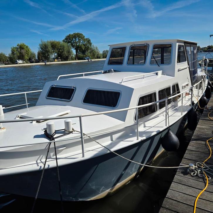 Doerak 950AK - Nieuwe Vetus Diesel!, Watersport en Boten, Motorboten en Motorjachten, Gebruikt, Staal, 9 tot 12 meter, Diesel