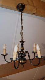 3 kroonluchters-hanglampen met lampjes, Gebruikt, Ophalen
