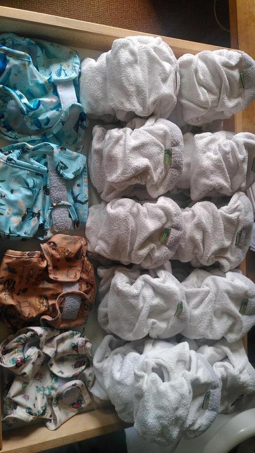 Wasbare luiers Little Lamb maat 1 (21 stuks), Kinderen en Baby's, Babykleding | Overige, Gebruikt, Jongetje of Meisje, Ophalen of Verzenden