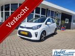 Kia Picanto 1.0 CVVT EconomyPlusLline airco/lm velgen GEEN A, Voorwielaandrijving, Gebruikt, Met garantie (alle), Wit