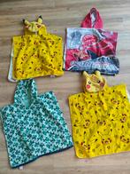 4 x badcape bad poncho pokemon pikachu, Kinderen en Baby's, Kinderkleding | Kinder-zwemkleding, Gebruikt, Jongen of Meisje, One size
