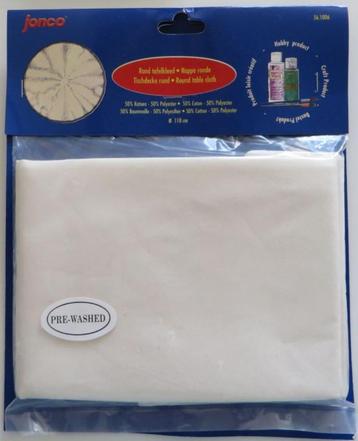 Hobby Tafelkleed rond 1.10 mtr. in rond. beschikbaar voor biedingen