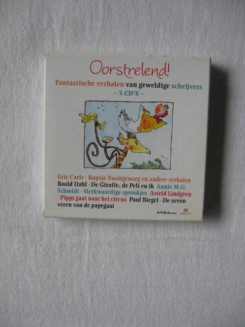 Oorstrelend! luisterbox E Carle - R Dahl - AMG - P Biegel +1, Boeken, Luisterboeken, Cd, Ophalen of Verzenden