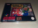 Mario Is Missing SNES Game Case, Spelcomputers en Games, Games | Nintendo Super NES, Verzenden, Zo goed als nieuw