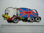 sticker oud HOLLAND DUCK Engeland truck retro vrachtauto, Verzamelen, Verzenden, Zo goed als nieuw, Bedrijf of Vereniging