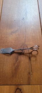 Vintage gebakstang / serveertang RVS – jaren ’50 stijl, Ophalen, Zo goed als nieuw, Rvs of Chroom