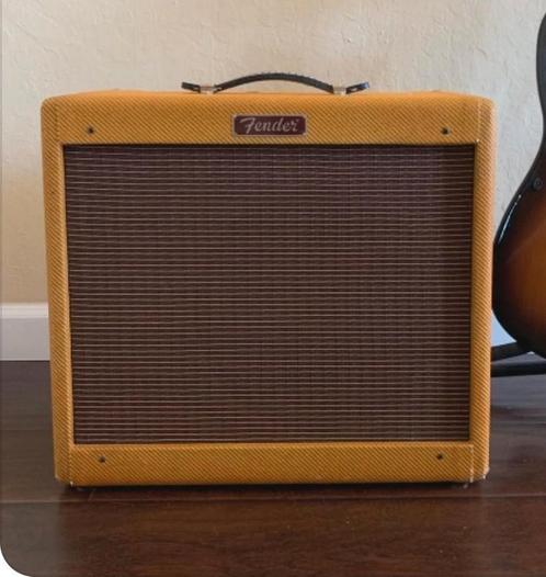 Te ruil: Fender Blues Junior Lacquer Tweed, Muziek en Instrumenten, Versterkers | Bas en Gitaar, Zo goed als nieuw, Gitaar, Minder dan 50 watt