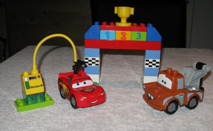 Duplo Lego 10600 met beschrijving. Cars, Kinderen en Baby's, Speelgoed | Duplo en Lego, Gebruikt, Duplo, Complete set, Ophalen of Verzenden