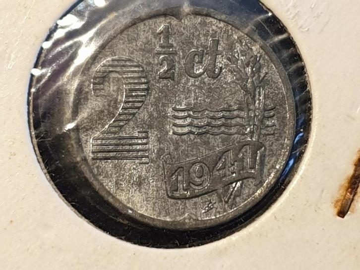 2.5 cent zink nr.7 (05), Postzegels en Munten, Munten | Nederland, Koningin Wilhelmina, Ophalen of Verzenden