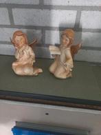 Twee leuke engels van gips, Antiek en Kunst, Ophalen of Verzenden