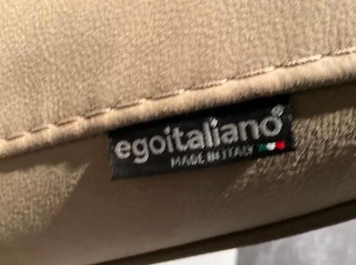 Egoitaliano Italiaans design fauteuil nieuwprijs 875, Huis en Inrichting, Fauteuils, Nieuw, Stof, 50 tot 75 cm, 75 tot 100 cm