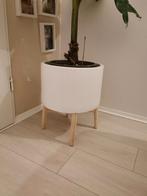 Bloempot nieuw 2x, Tuin en Terras, Bloembakken en Plantenbakken, Kunststof, Minder dan 30 cm, Rond, Nieuw