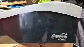 Coca Cola Glazen/ Blikken koeler beschikbaar voor biedingen