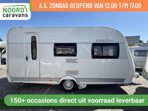Hobby 440 SF DE LUXE EASY, VOORTENT, MOVER, FIETSENDR., Caravans en Kamperen, Caravans, Bedrijf, tot en met 4, 1000 - 1250 kg