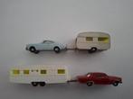 Wiking n spoor auto,s met caravan, Ophalen of Verzenden, Zo goed als nieuw, Overige typen, Overige merken