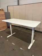 Ikea Elektrisch zit-sta bureau / tafel 160x80xH65-126 cm,2st, Elektrisch, Gebruikt, Bureau, Verzenden