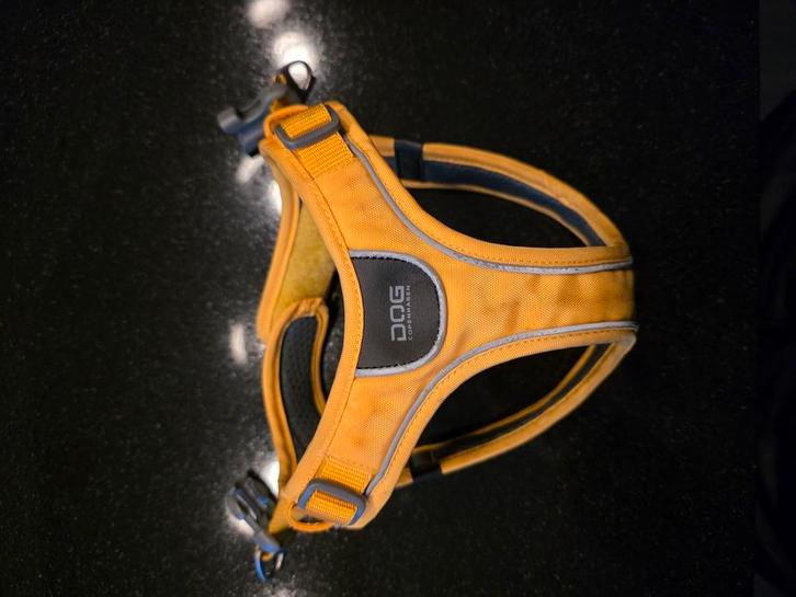 Copenhagen harnas XXS geel, Dieren en Toebehoren, Hondenriemen, Zo goed als nieuw, Ophalen of Verzenden