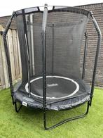 Trampoline met veiligheidsnet 183 cm zwart, Kinderen en Baby's, Speelgoed | Buiten | Trampolines, Zo goed als nieuw, Ophalen