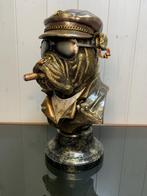 Biker Engelse Bulldog Buste, Ophalen of Verzenden, Nieuw