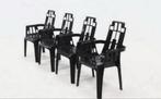 4 x Boston Chair - memphis stijl - ‘ 80-ties, Huis en Inrichting, Stoelen, Ophalen of Verzenden