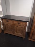 Te koop: antiek eiken kastje, Ophalen, Gebruikt, 25 tot 50 cm, 50 tot 100 cm