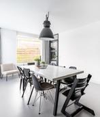 Eettafel 6 persoons 200x100, Huis en Inrichting, Tafels | Eettafels, Ophalen, Gebruikt, Eikenhout, 200 cm of meer