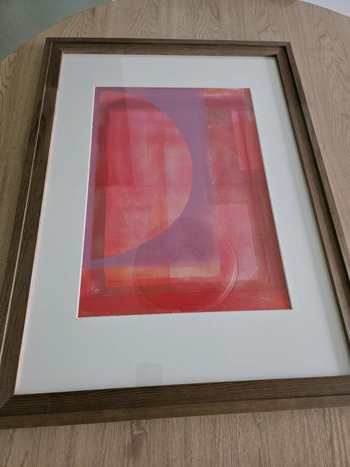 Schilderij Enkel Art Studio – ‘Narangi’, Huis en Inrichting, Woonaccessoires | Schilderijen, Tekeningen en Foto's, Nieuw, Schilderij