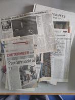 Zoetermeer, krantenknipsels, Verzenden, 20e eeuw of later