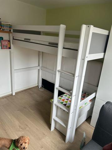 Hoogslaper 90x200 cm - Grenenhout beschikbaar voor biedingen
