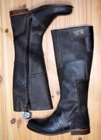YELLOW CAB - leren laarzen Patch DK Brown - maat 37, Kleding | Dames, Schoenen, Hoge laarzen, Bruin, Nieuw, Ophalen of Verzenden