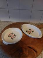2  vintage oven schaaltjes, Ophalen of Verzenden