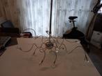 hanglamp, Huis en Inrichting, Lampen | Hanglampen, Gebruikt, 50 tot 75 cm, Ophalen, Glas