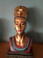 Zeer fraaie en grote buste Nefertiti!, Antiek en Kunst, Kunst | Beelden en Houtsnijwerken, Ophalen of Verzenden