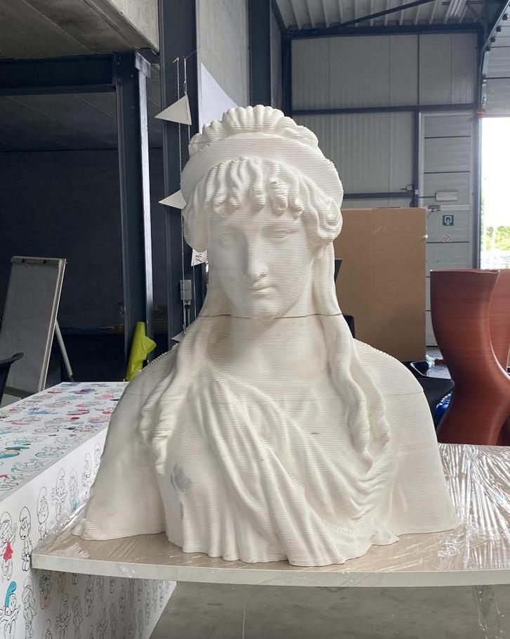 3D-geprint | XXL-beeld~Griekse godin, Antiek en Kunst, Kunst | Designobjecten, Ophalen