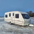 Elddis Cyclone 500, Voortent, Bovag 2025, Enkele bedden, Caravans en Kamperen, Caravans, Elddis, Schokbreker, Treinzit, Particulier