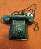 Telefoontoestel Merk Ericsson zwart met draaischijf, Telecommunicatie, Vaste telefoons | Niet Draadloos, Ophalen, Gebruikt, Met draaischijf