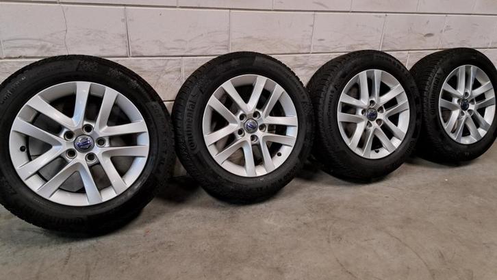 Lichtmetalen velgen Volvo V60 S60 V70 C70 V40 V50 205/60/16, Auto-onderdelen, Banden en Velgen, Banden en Velgen, Winterbanden