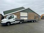 Iveco met dieplader (bj 2011), Auto's, Achterwielaandrijving, Iveco, Wit, Origineel Nederlands