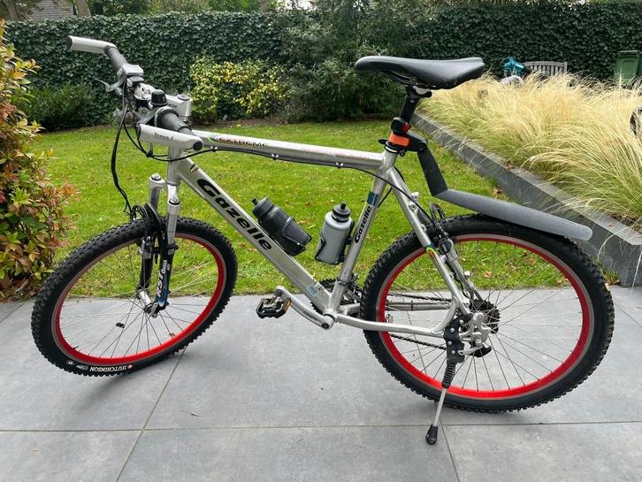 Gazelle moutainbike extreme special design geheel aluminium, Fietsen en Brommers, Fietsen | Mountainbikes en ATB, Gebruikt, Heren