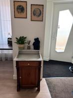 Mooi leuk Vintage kastje met marmer blad, Antiek en Kunst, Antiek | Meubels | Kasten, Ophalen