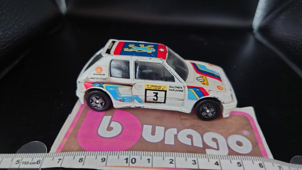 Bburago Peugeot 205 Modelauto, Ophalen of Verzenden, Gebruikt, Auto, Overige merken