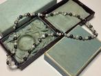 VINTAGE SNOER MET PARELS CIRCA 42  CM LANG, Sieraden, Tassen en Uiterlijk, Antieke sieraden, Verzenden, Ketting, Met edelsteen
